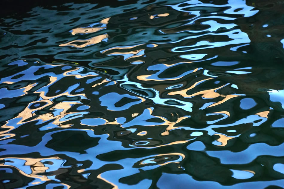 Mottled water reflections - Art by Allison Maltese